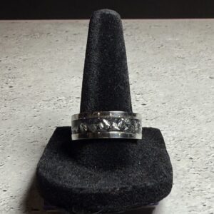 Stainless steel cremation ring